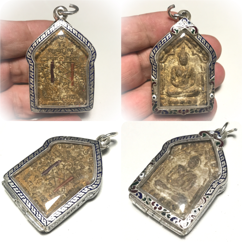 Khun Phaen Song Pol Luang Phu Tim Early Era Pra Kroo – Ancient Amulet