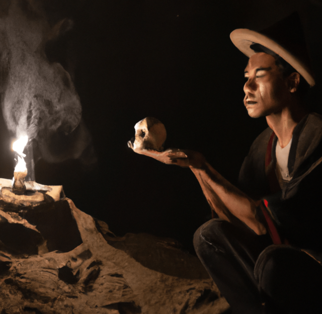 Incantations and Empowerments are often performed within Caves